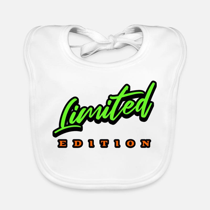 Limited Edition - Baby Bio-Lätzchen - Weiß