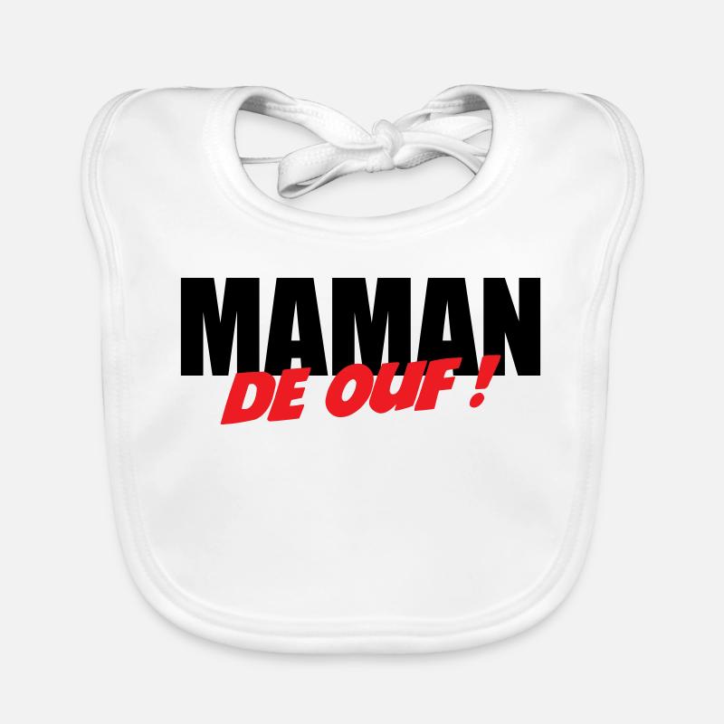 Verrückte Mama! Baby Bio-Lätzchen