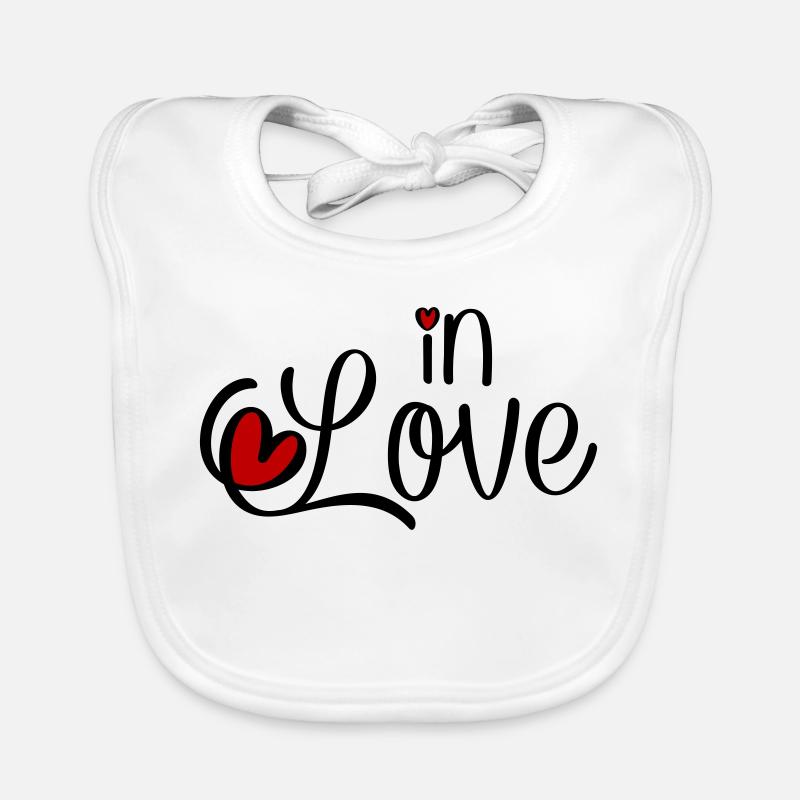 Amoureux Bavoir bio Bébé