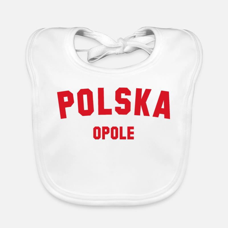 OPOLE Polska Poland Organic Baby Bibs