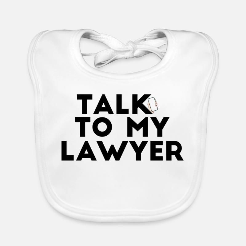Parlez à mon avocat Bavoir bio Bébé
