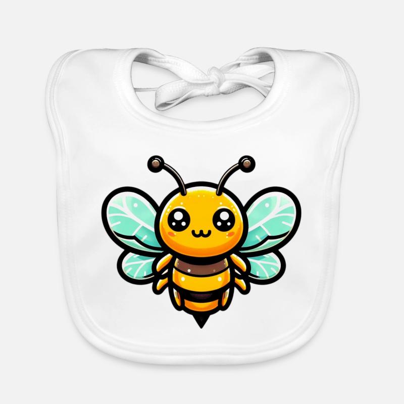 Abeille Bavoir bio Bébé