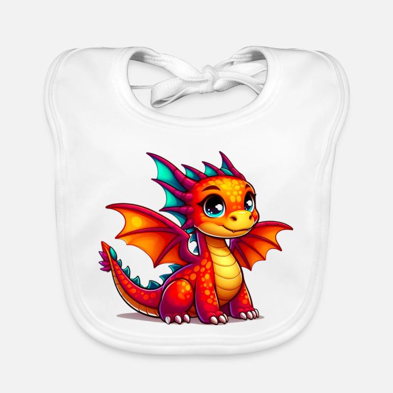 Drache Baby Bio-Lätzchen