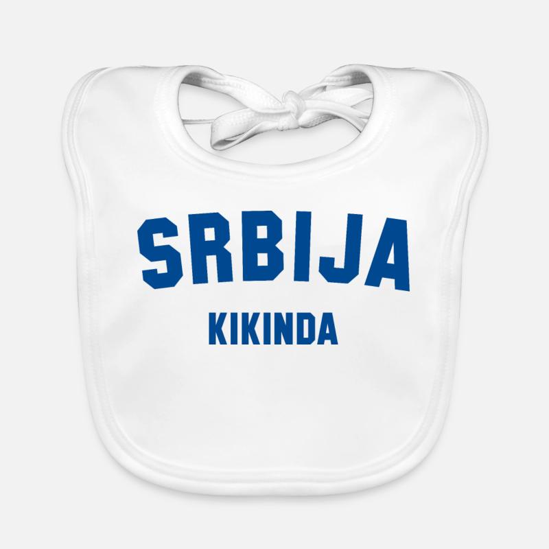 KIKINDA Serbie Serbien Bavoir bio Bébé