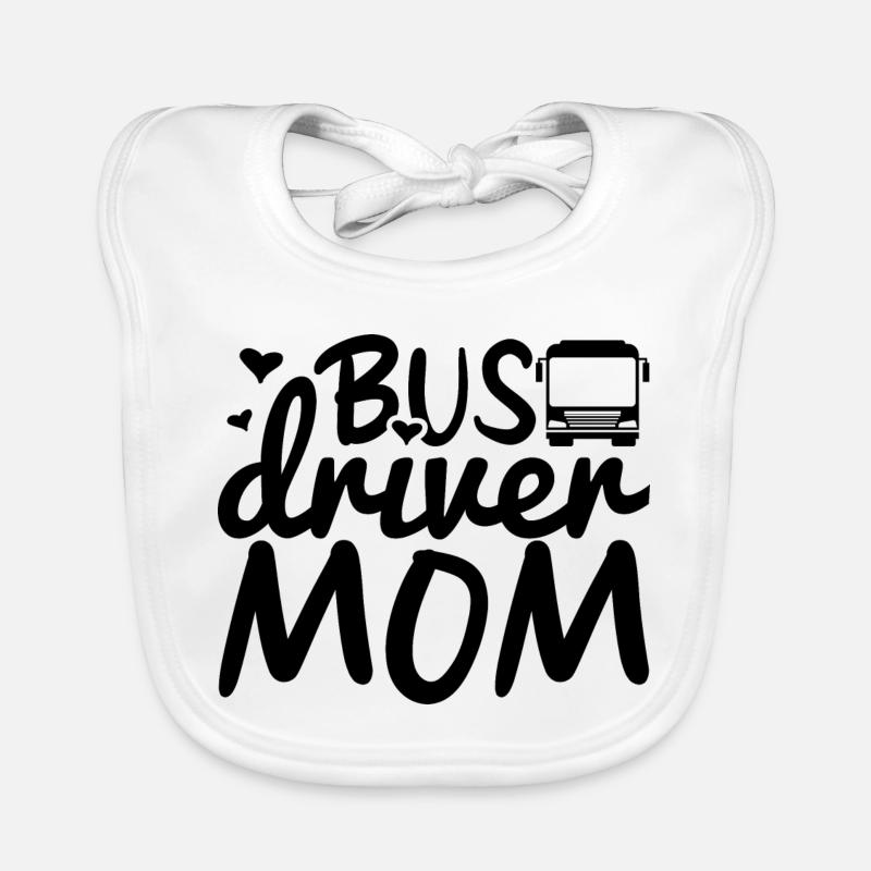 Chauffeur de bus mère Bavoir bio Bébé