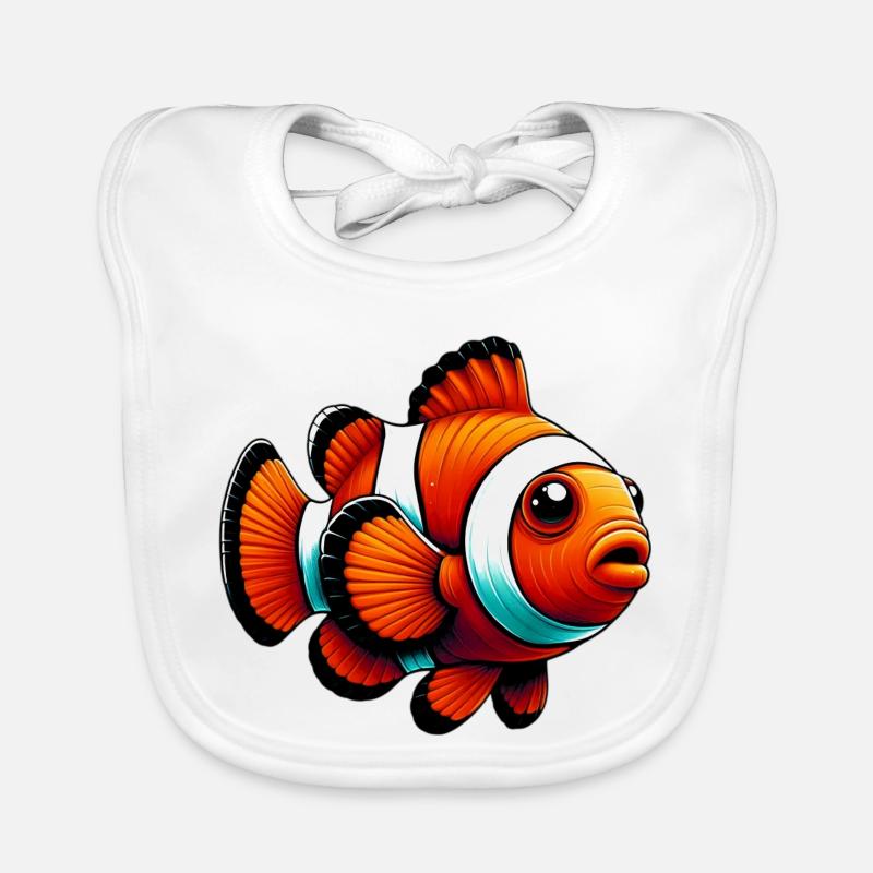 Clownfish Organic Baby Bibs
