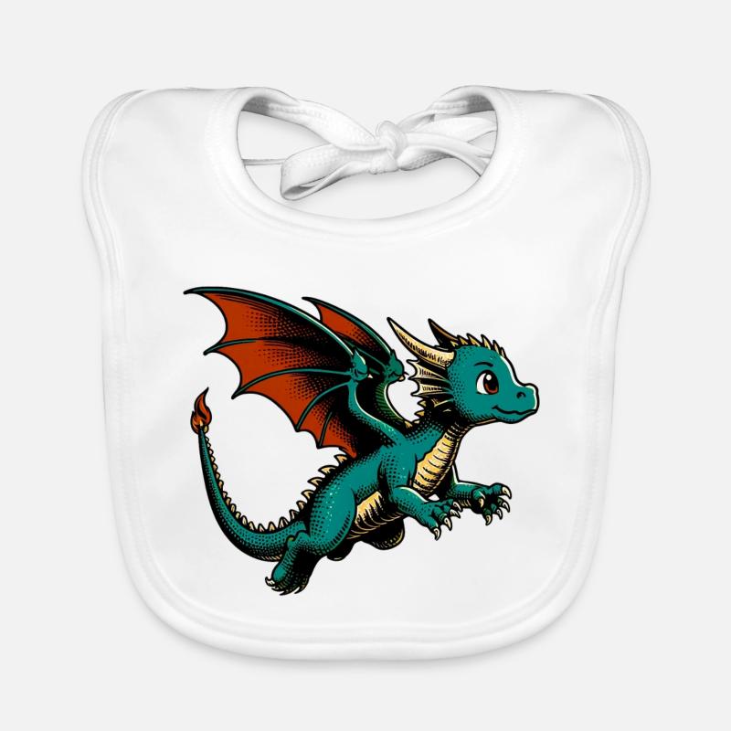 Dragon Bavoir bio Bébé
