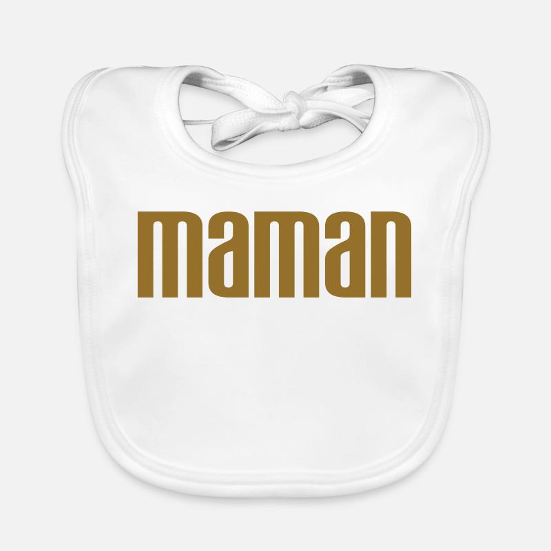 Mama / Muttertag Baby Bio-Lätzchen