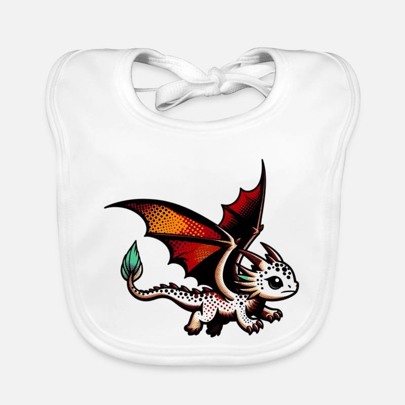 Drache Baby Bio-Lätzchen