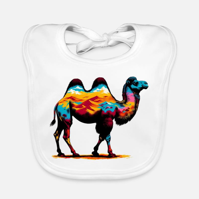 Camel Organic Baby Bibs