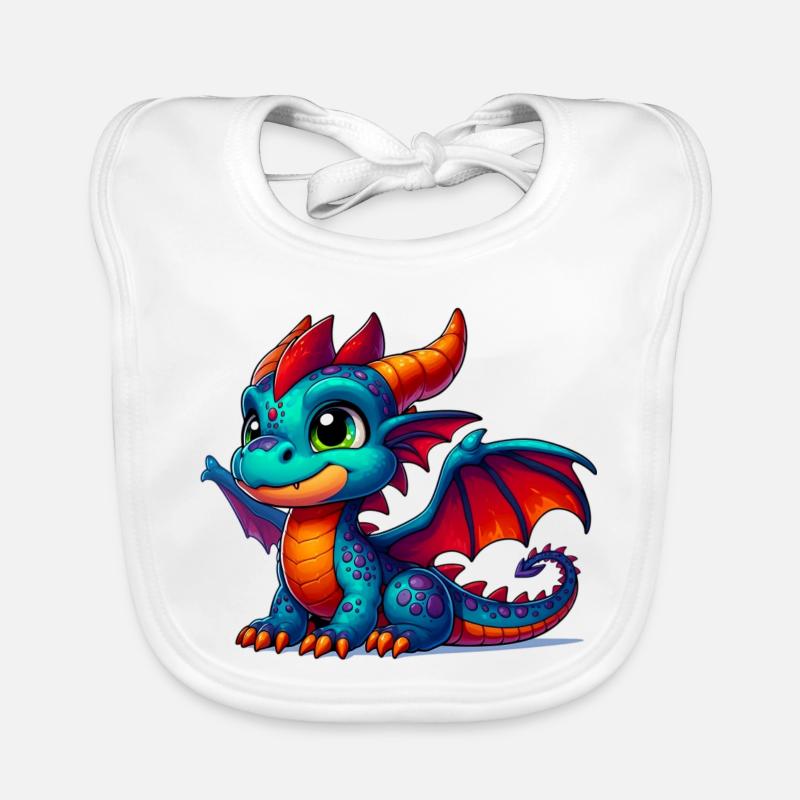 Drache Baby Bio-Lätzchen