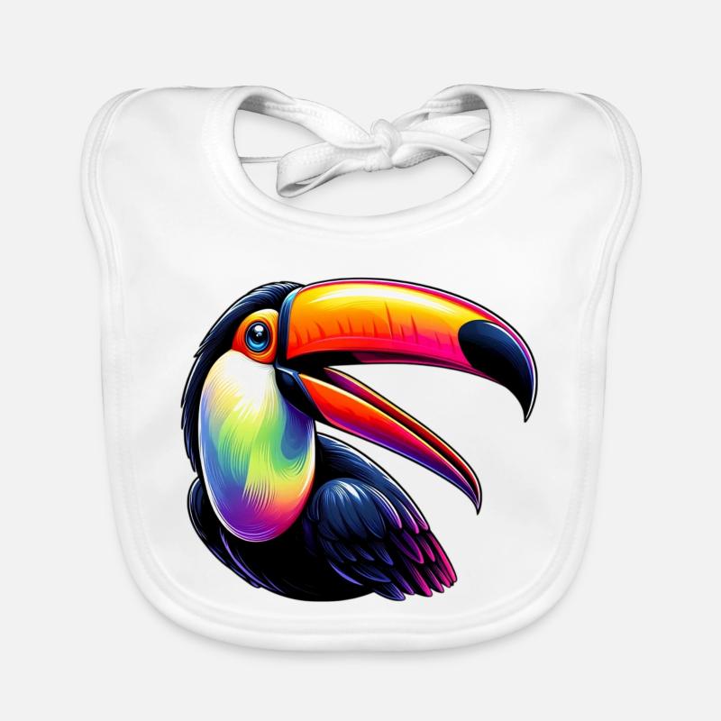 Toucan Bavoir bio Bébé