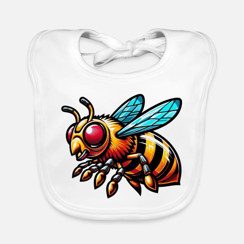 Abeille Bavoir bio Bébé