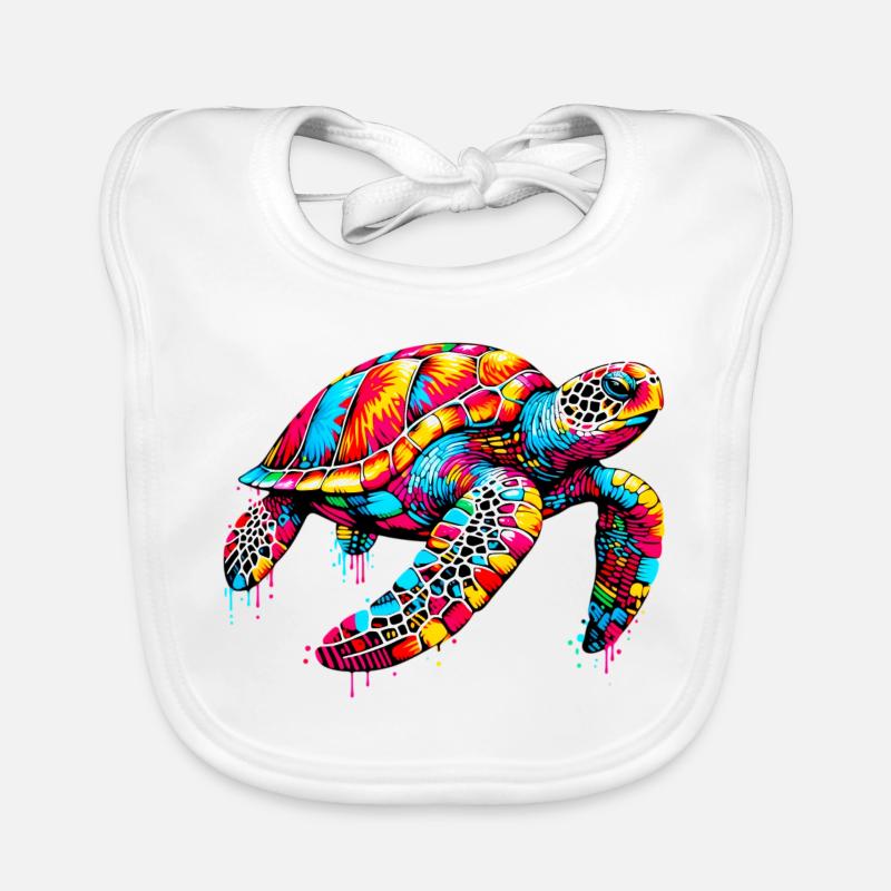 Turtle Organic Baby Bibs