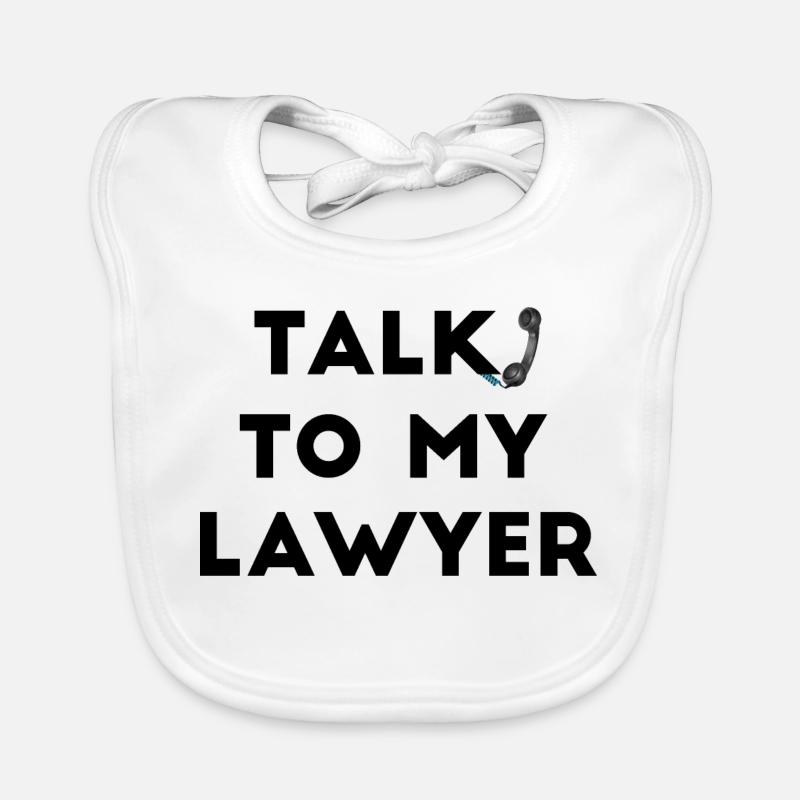Parlez à mon avocat Bavoir bio Bébé