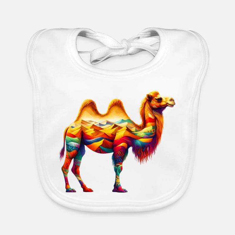 Camel Organic Baby Bibs