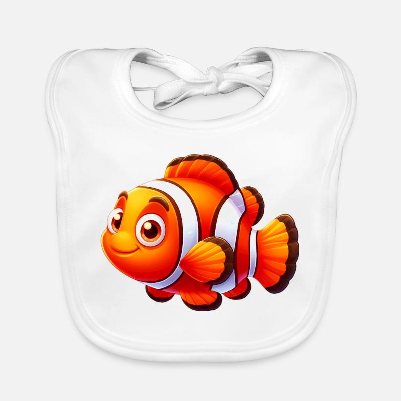 Clownfisch Baby Bio-Lätzchen