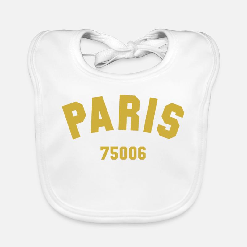6e arrondissement de PARIS Bavoir bio Bébé