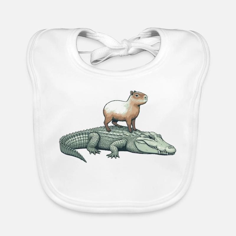 Capy & Croc Dream Team Organic Baby Bibs