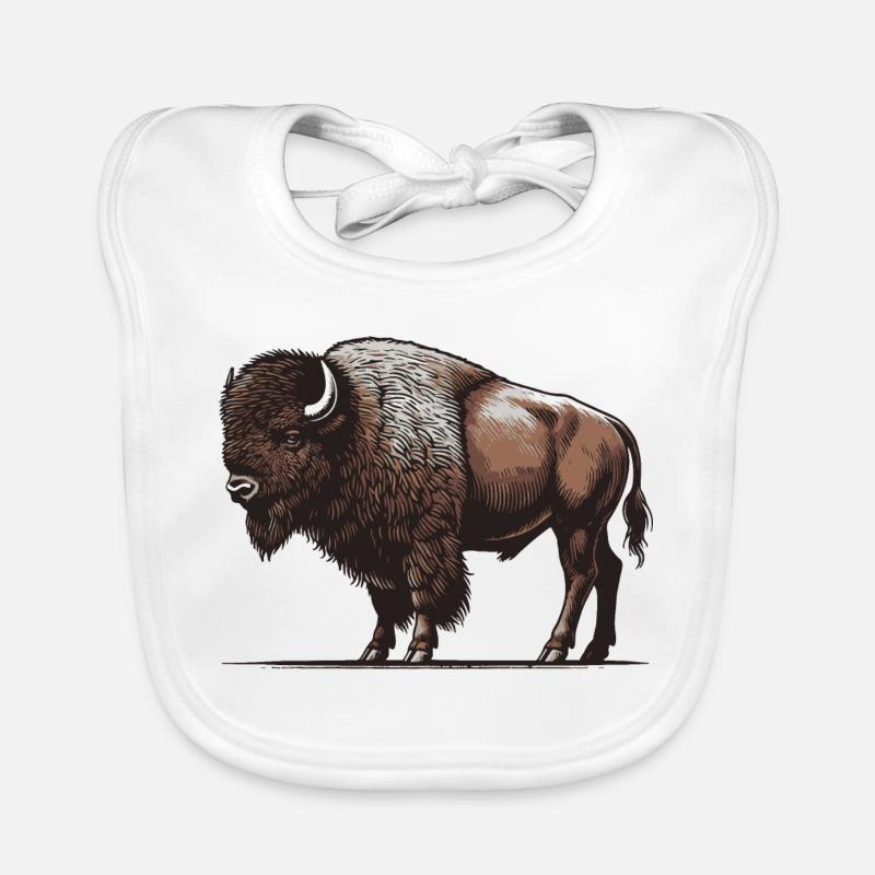 Bison Bavoir bio Bébé