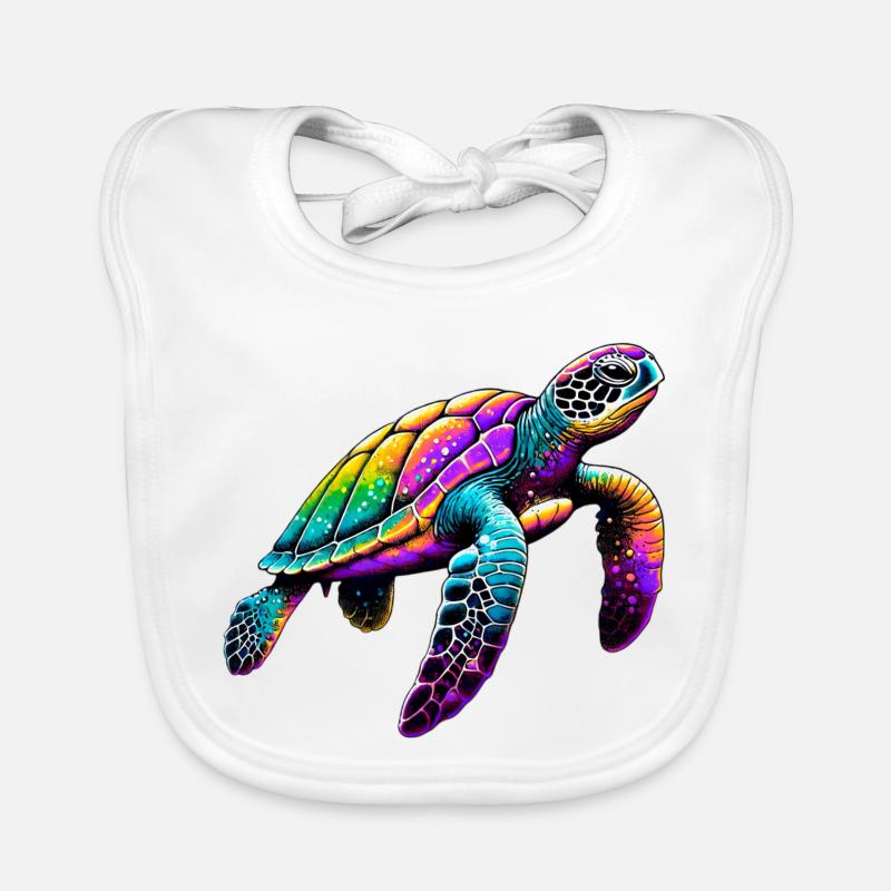 Turtle Organic Baby Bibs