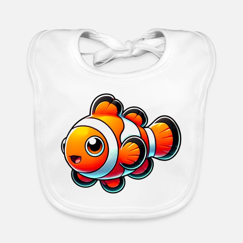 Clownfisch Baby Bio-Lätzchen
