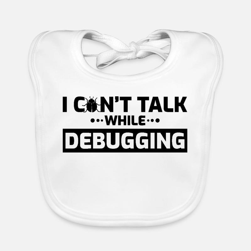 Ich kann beim Debuggen nicht sprechen Baby Bio-Lätzchen