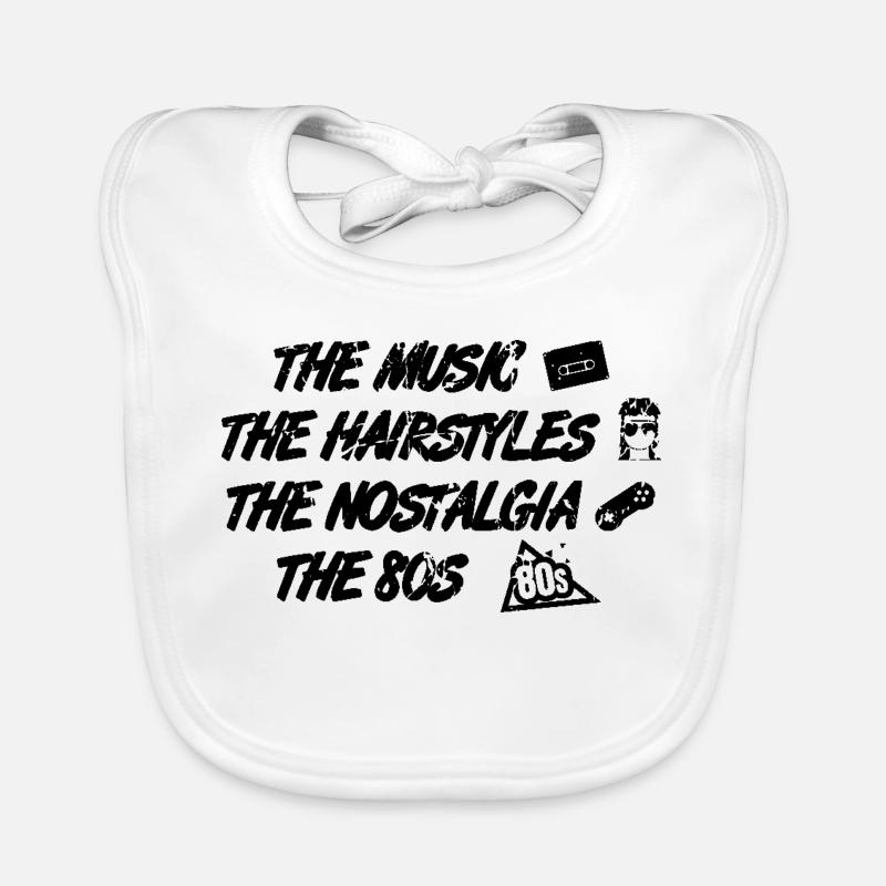 80s Saying Organic Baby Bibs