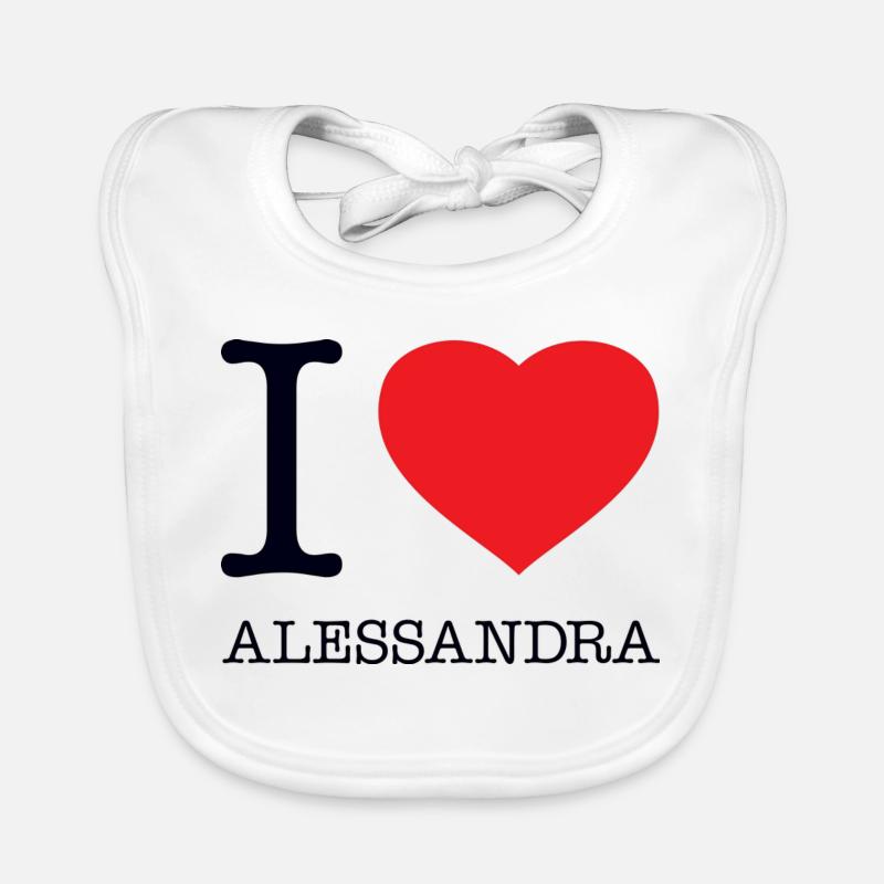 J’ADORE ALESSANDRA Bavoir bio Bébé