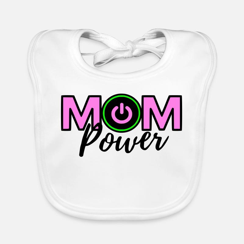 Mom power Bavoir bio Bébé