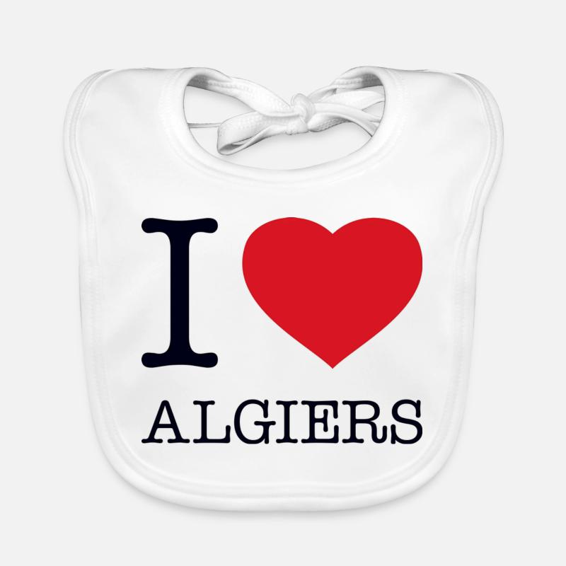 J’ADORE ALGER Bavoir bio Bébé