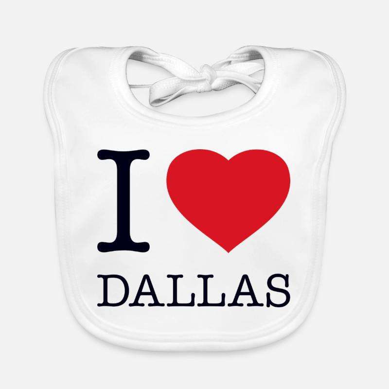 J’ADORE DALLAS Bavoir bio Bébé