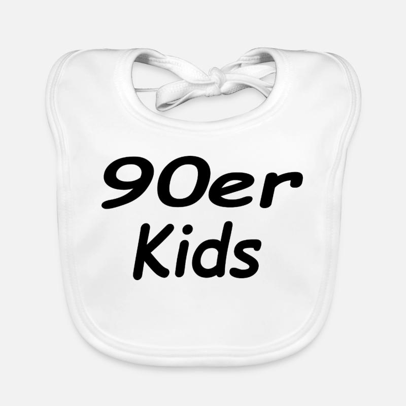 90er Kids Baby Bio-Lätzchen