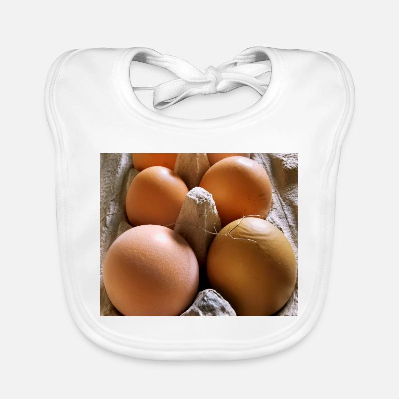 Eggs Organic Baby Bibs