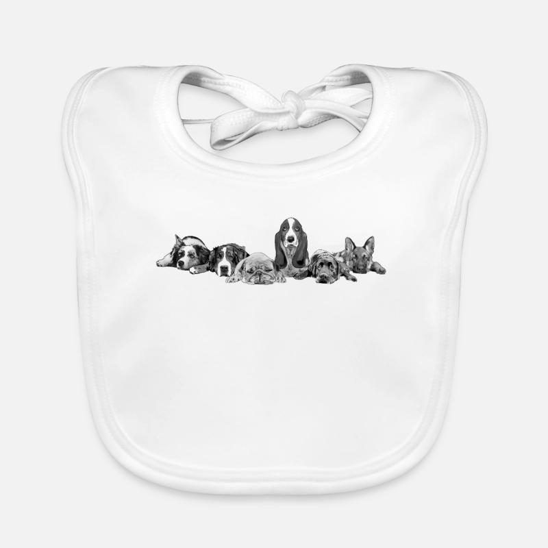 Canine Bavoir bio Bébé