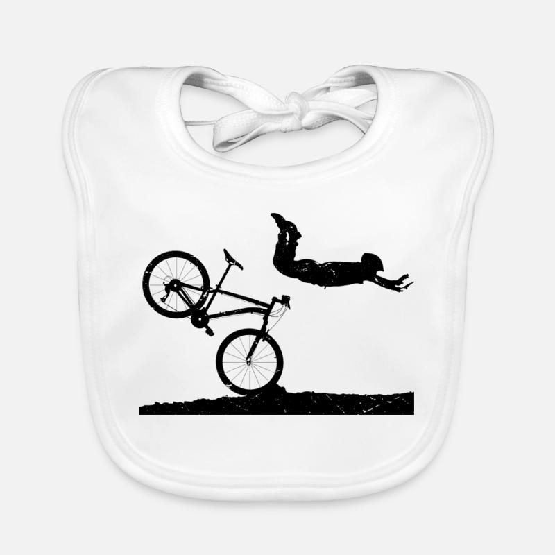 Monochrome Circle Minimal Geometry Organic Baby Bibs