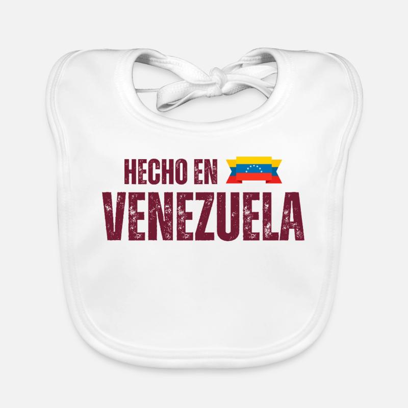 Made in Venezuela, Venezuelan pride Organic Baby Bibs
