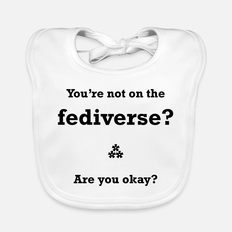 Fediverse Organic Baby Bibs