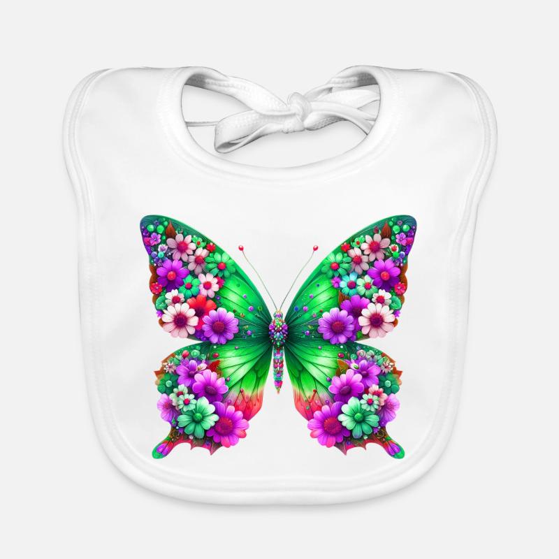 Papillon Bavoir bio Bébé