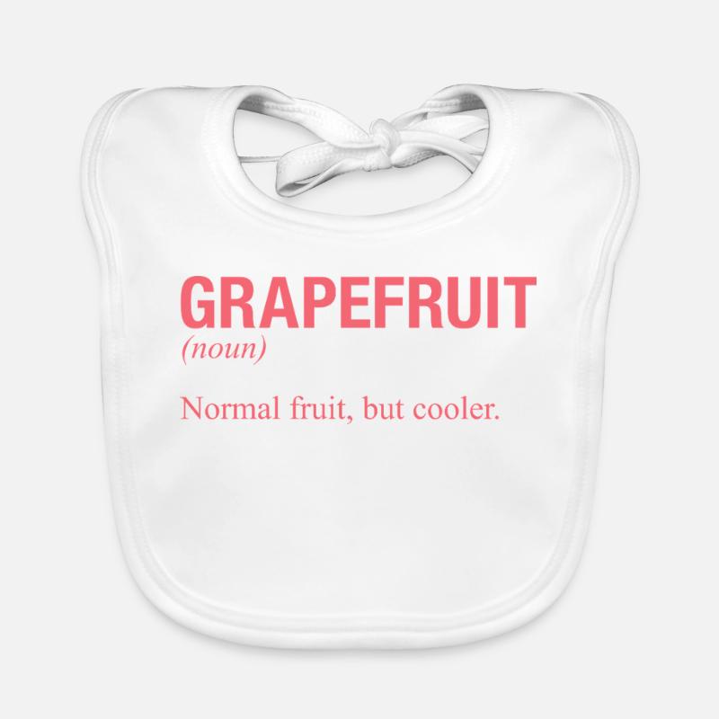 GRAPEFRUIT Pampelmuse Baby Bio-Lätzchen