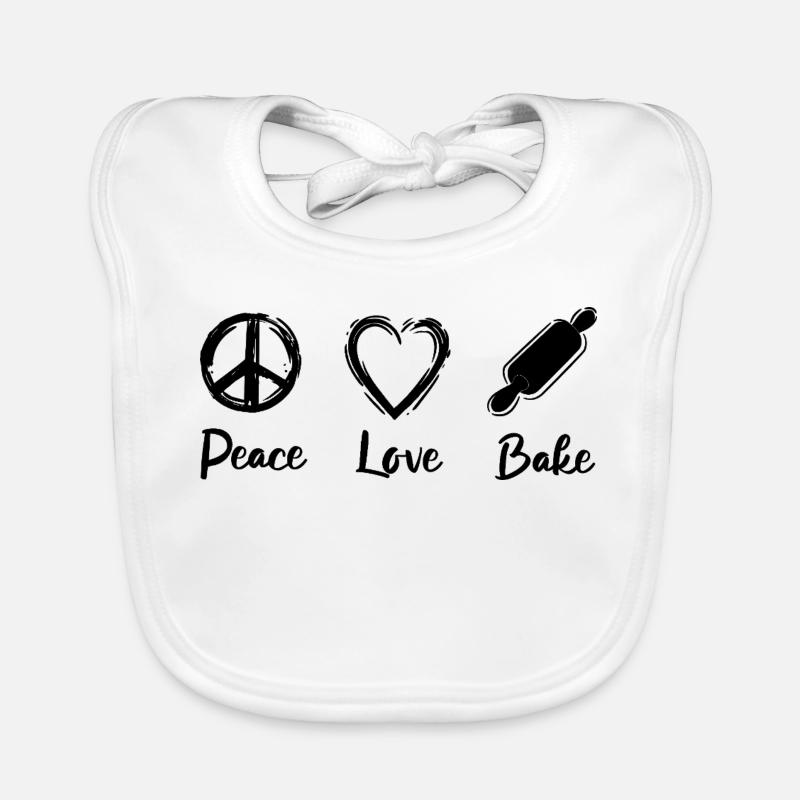 I love baking Organic Baby Bibs