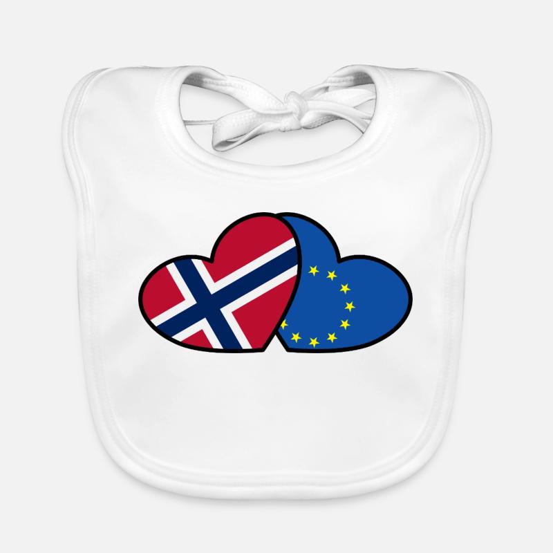 Norway <3 EU Organic Baby Bibs