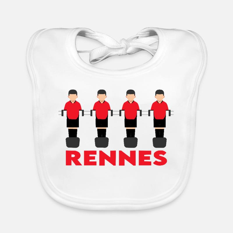 Rennes - Baby Bio-Lätzchen - Weiß