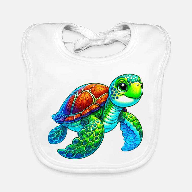Turtle Organic Baby Bibs