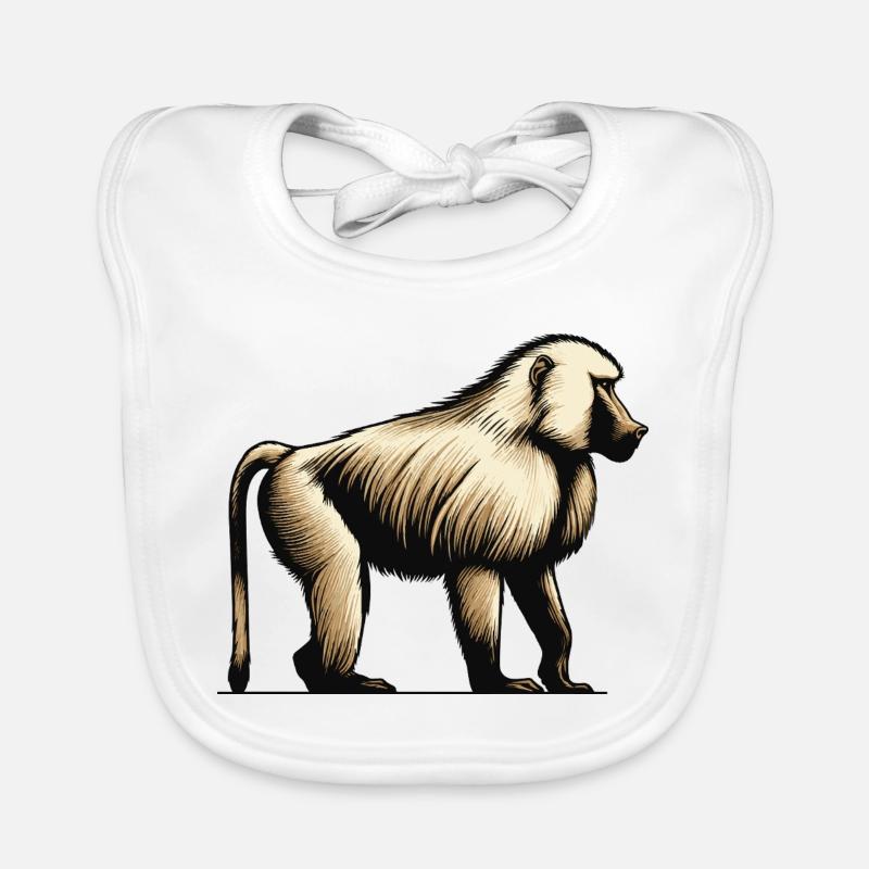 Babouin Bavoir bio Bébé