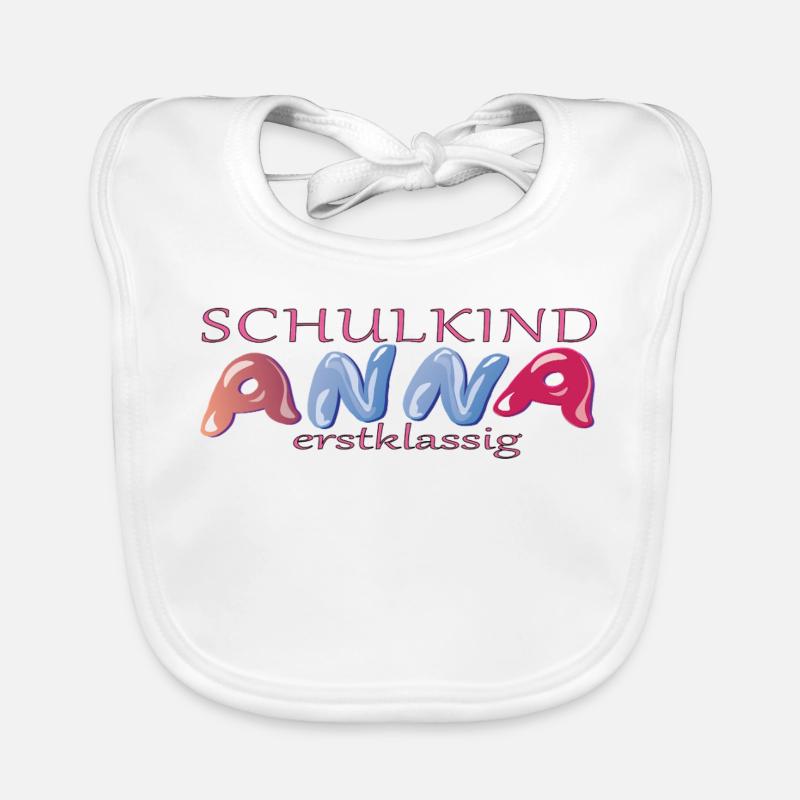 Écolier Anna School Bavoir bio Bébé