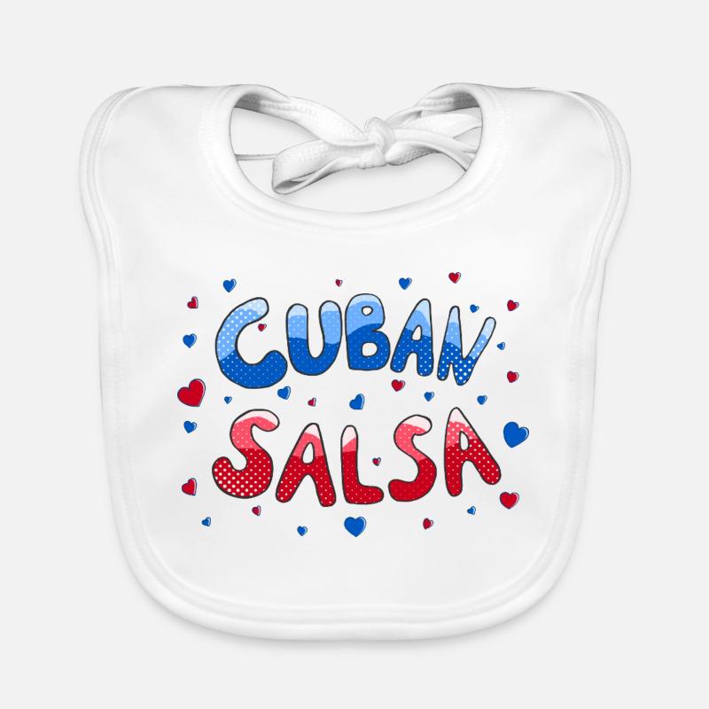 Cuban Salsa Rueda Timba Tanzen Baby Bio-Lätzchen