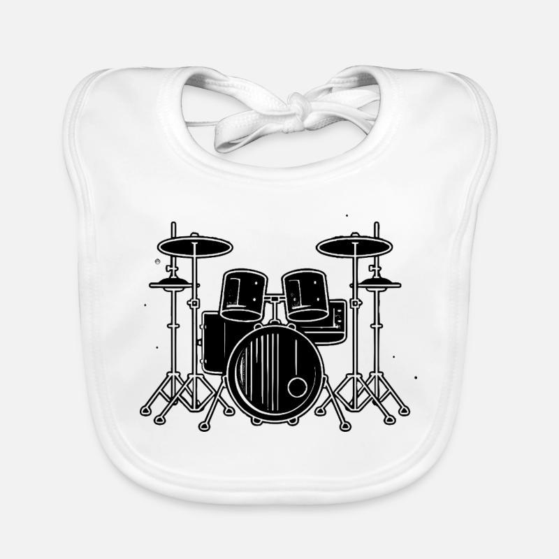 Percussion Bavoir bio Bébé