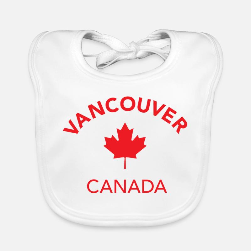 VANCOUVER CANADA Baby Bio-Lätzchen