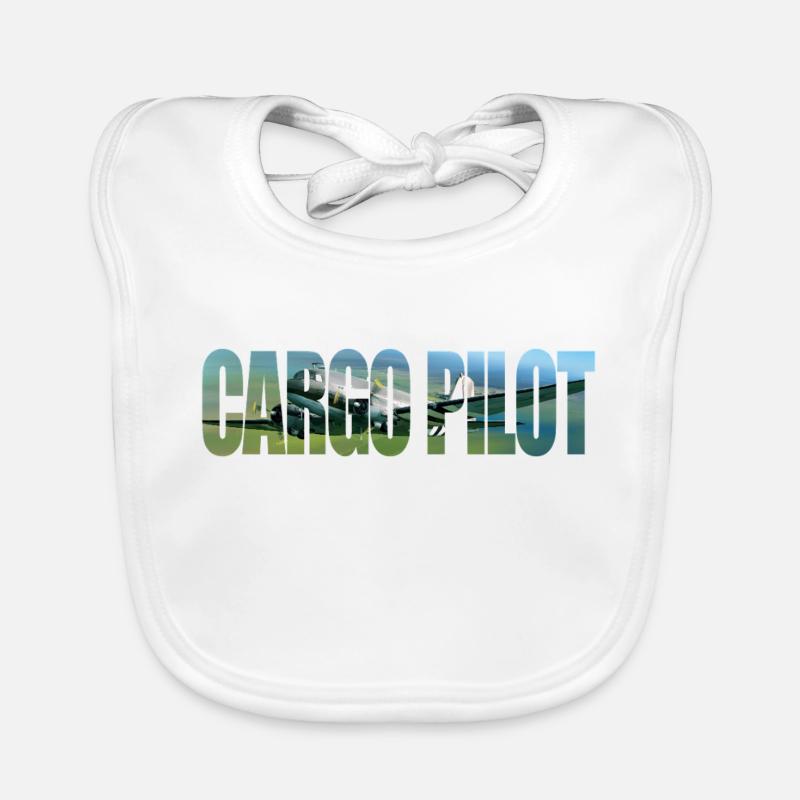 Pilote cargo DC-3 Bavoir bio Bébé